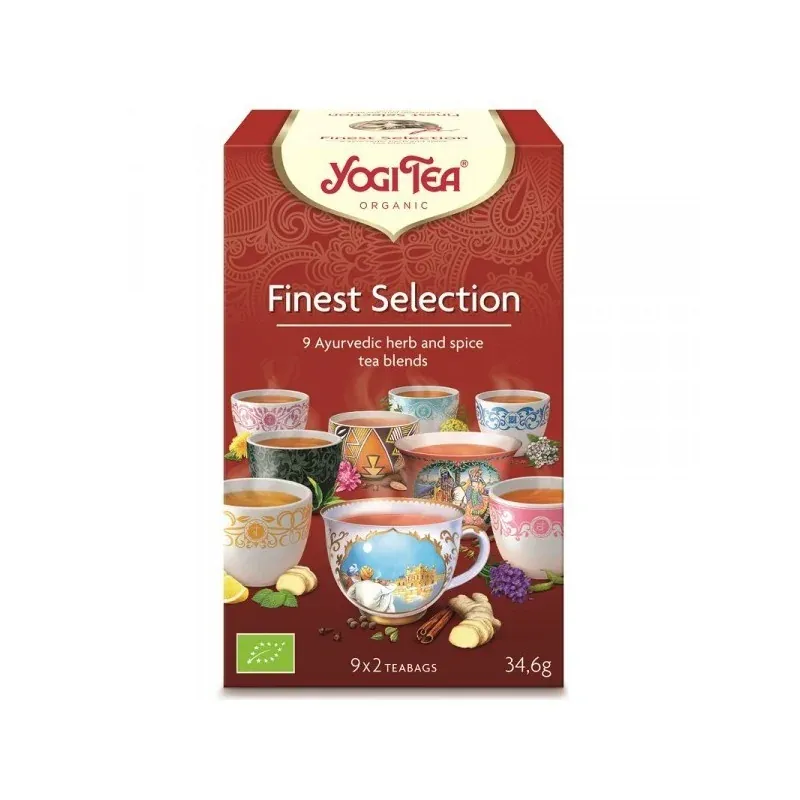YOGI TEA MEILLEURE SELECTION 9x2 Teabags 34.6g