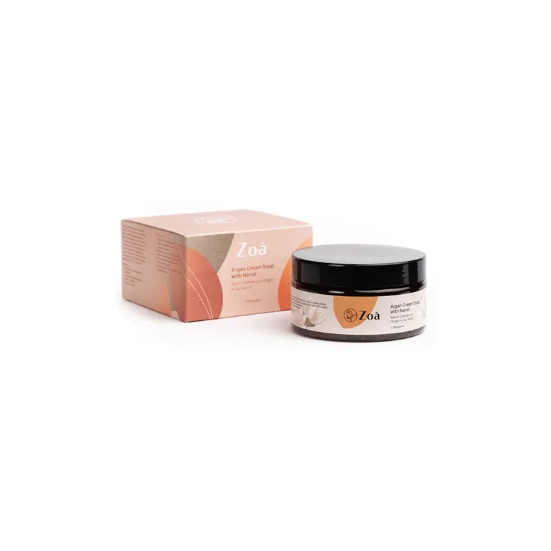Zoa Savon Crémeux à l'Argan et Au Néroli 200 gr